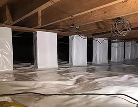 Crawl Space Waterproofing Projects