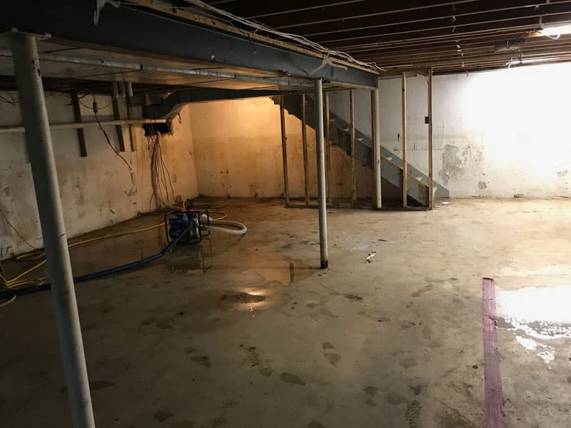 basement waterproofing