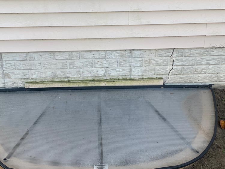 Foundations before repairing
