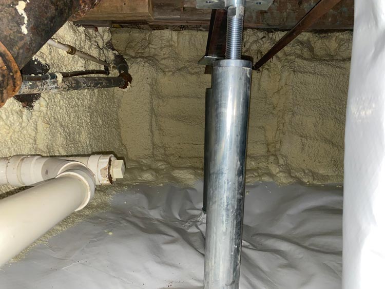 Crawlspace waterproofing in Grand Rapids, MI