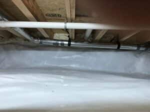 bluebird crawlspace work
