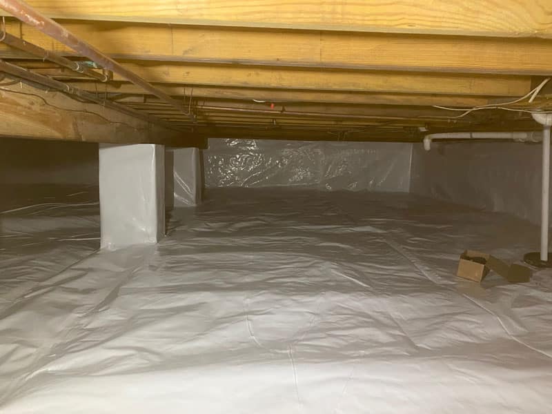 covering crawlspace