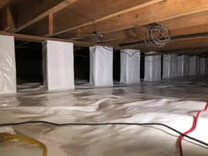 repairing crawlspace