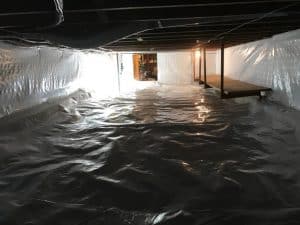 wrapping crawlspace