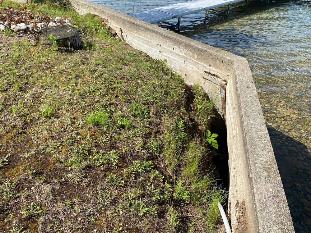 Seawalls repair
