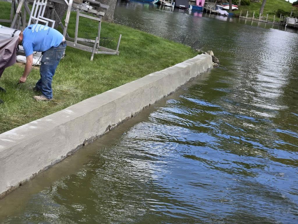 Seawall Repair Services for Saginaw